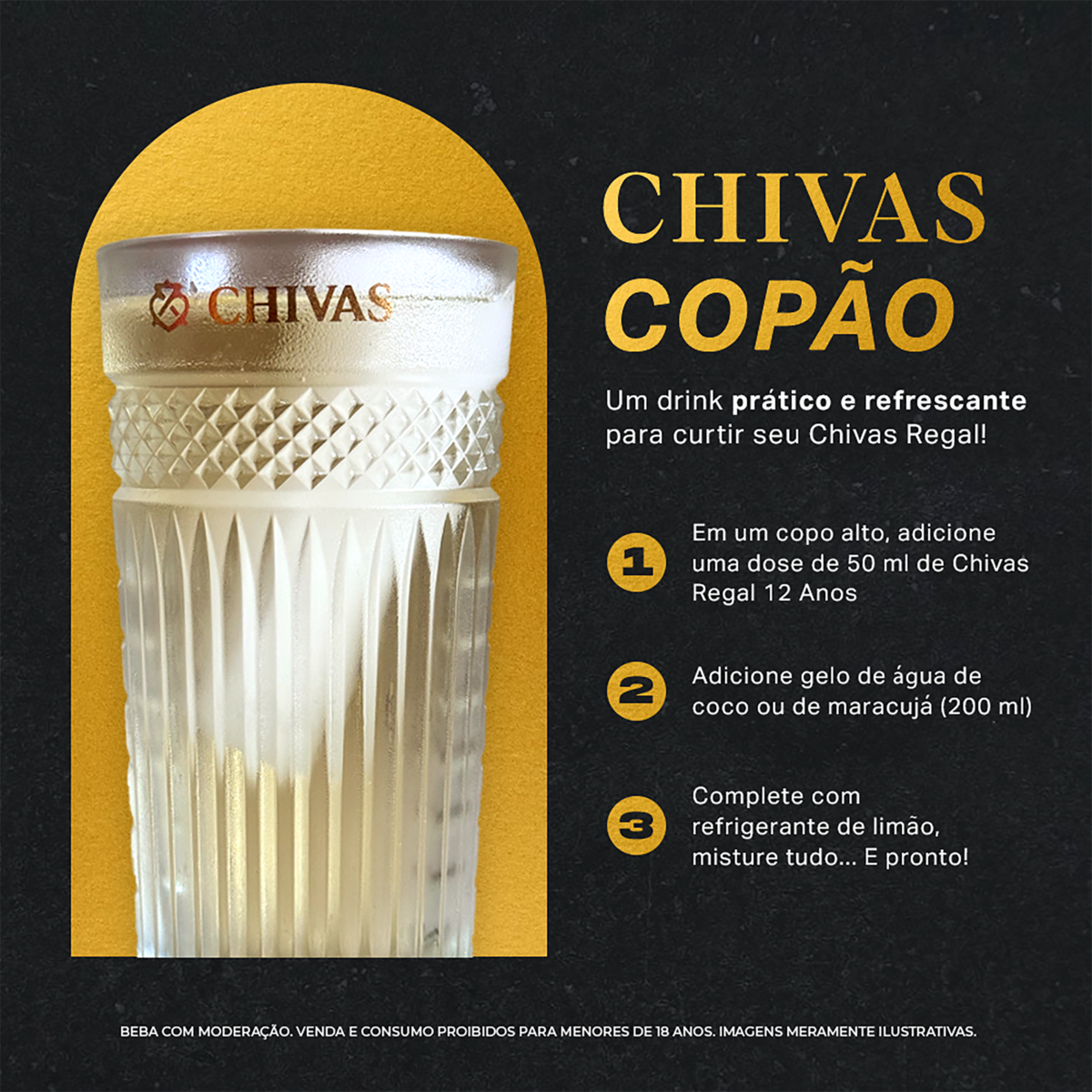 Whisky Escocês Blended Chivas Regal Garrafa 1l