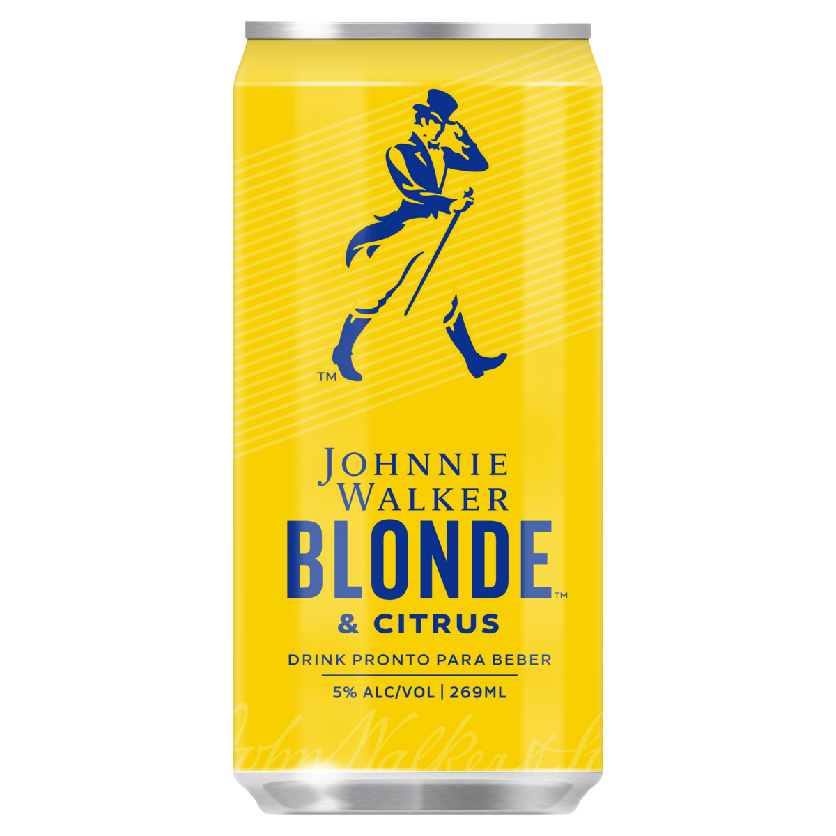 Bebida Mista Alcoólica Gaseificada Citrus Johnnie Walker Blonde Lata 269ml