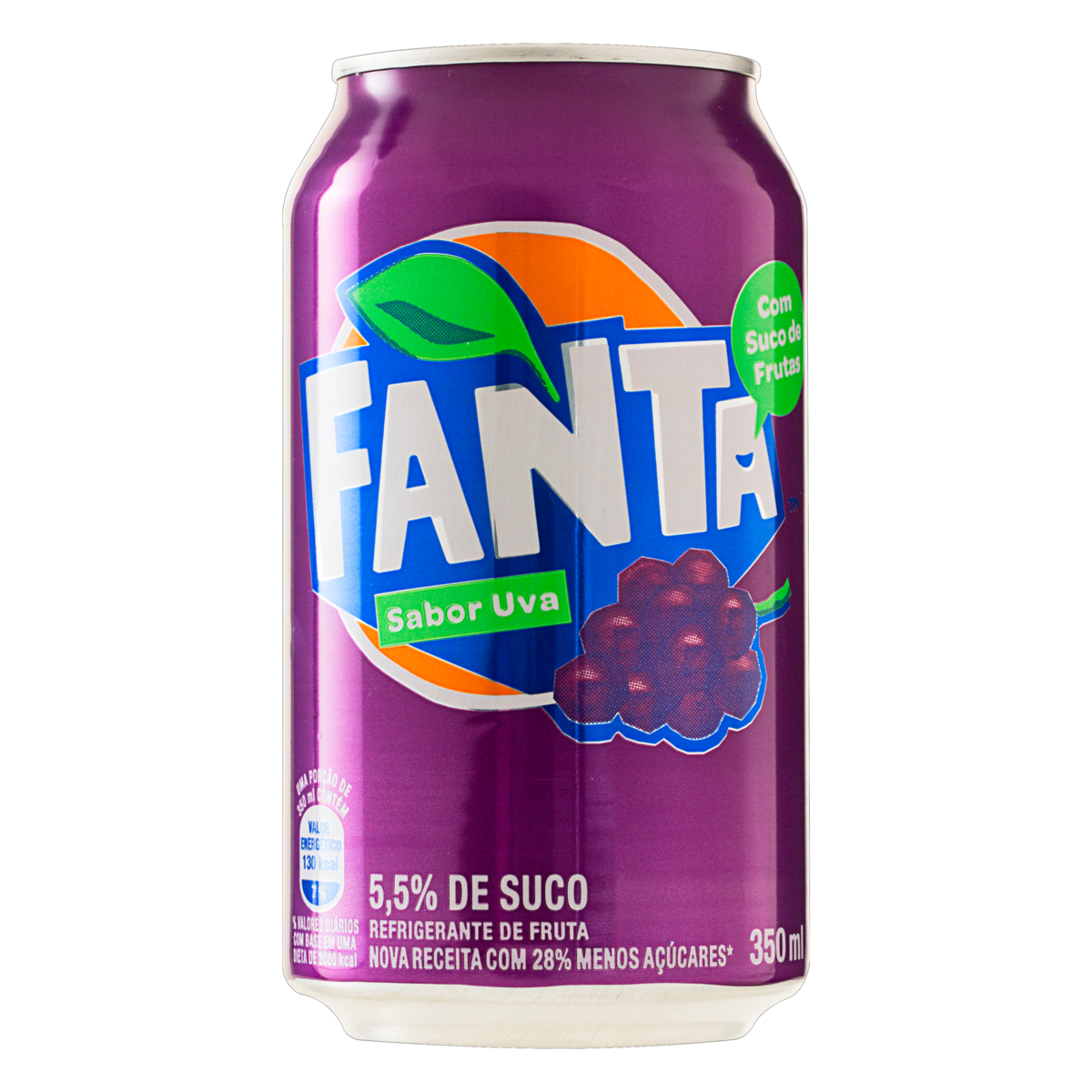 Refrigerante Uva Fanta Lata 350ml