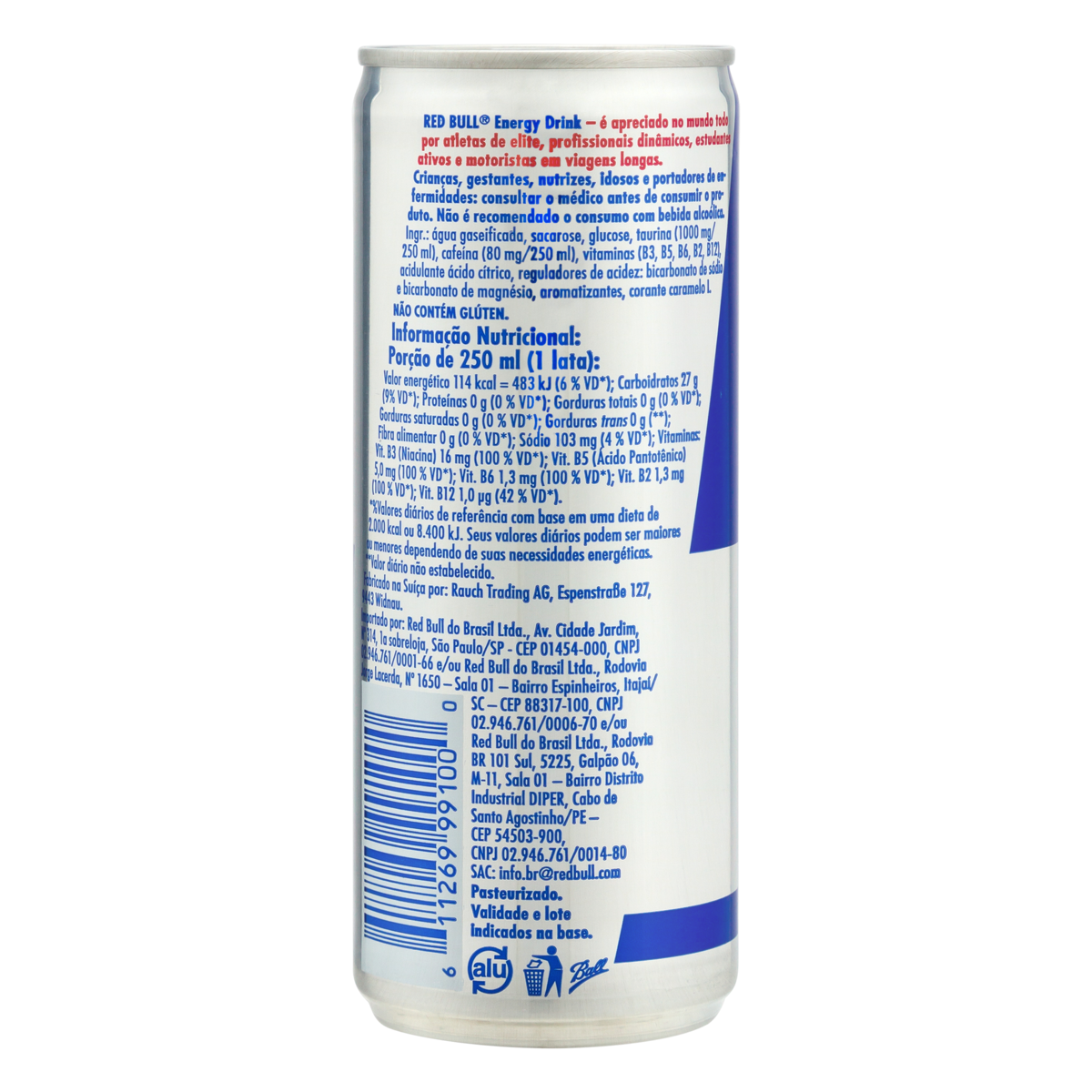 Energético Red Bull Energy Drink 250ml