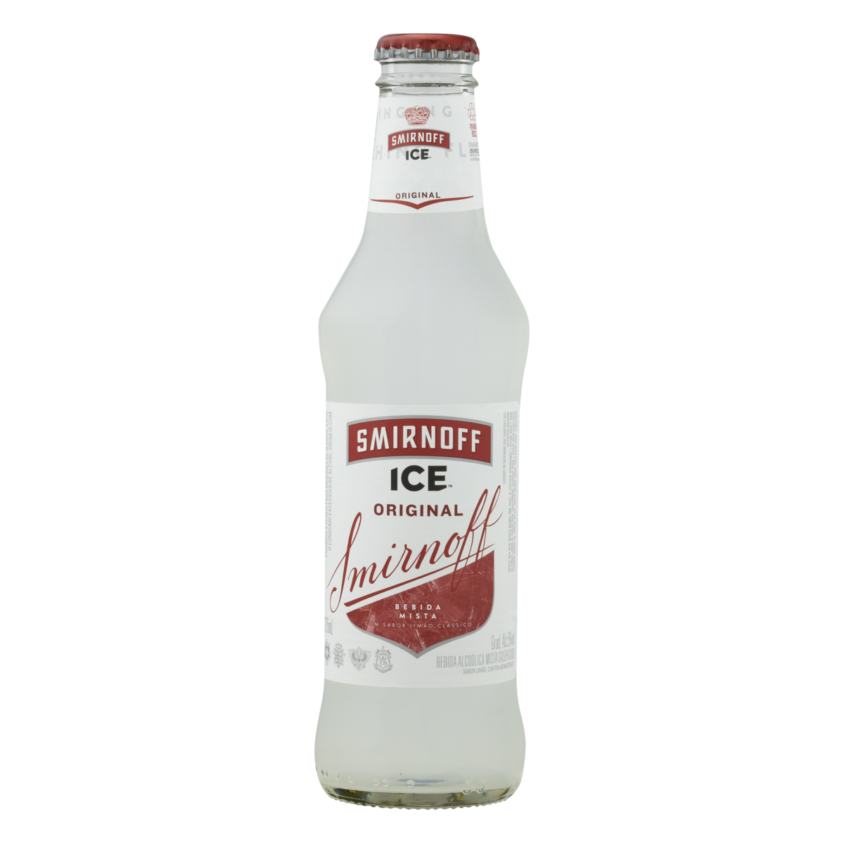 Bebida Mista Alcoólica Limão Clássico Smirnoff Ice Garrafa 275Ml