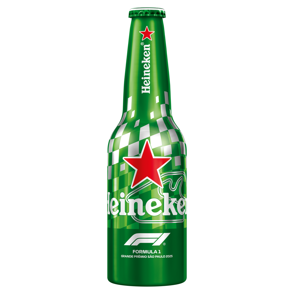 Cerveja Long Neck Formula 1 Grande Prêmio São Paulo 2025 Heineken 330ml