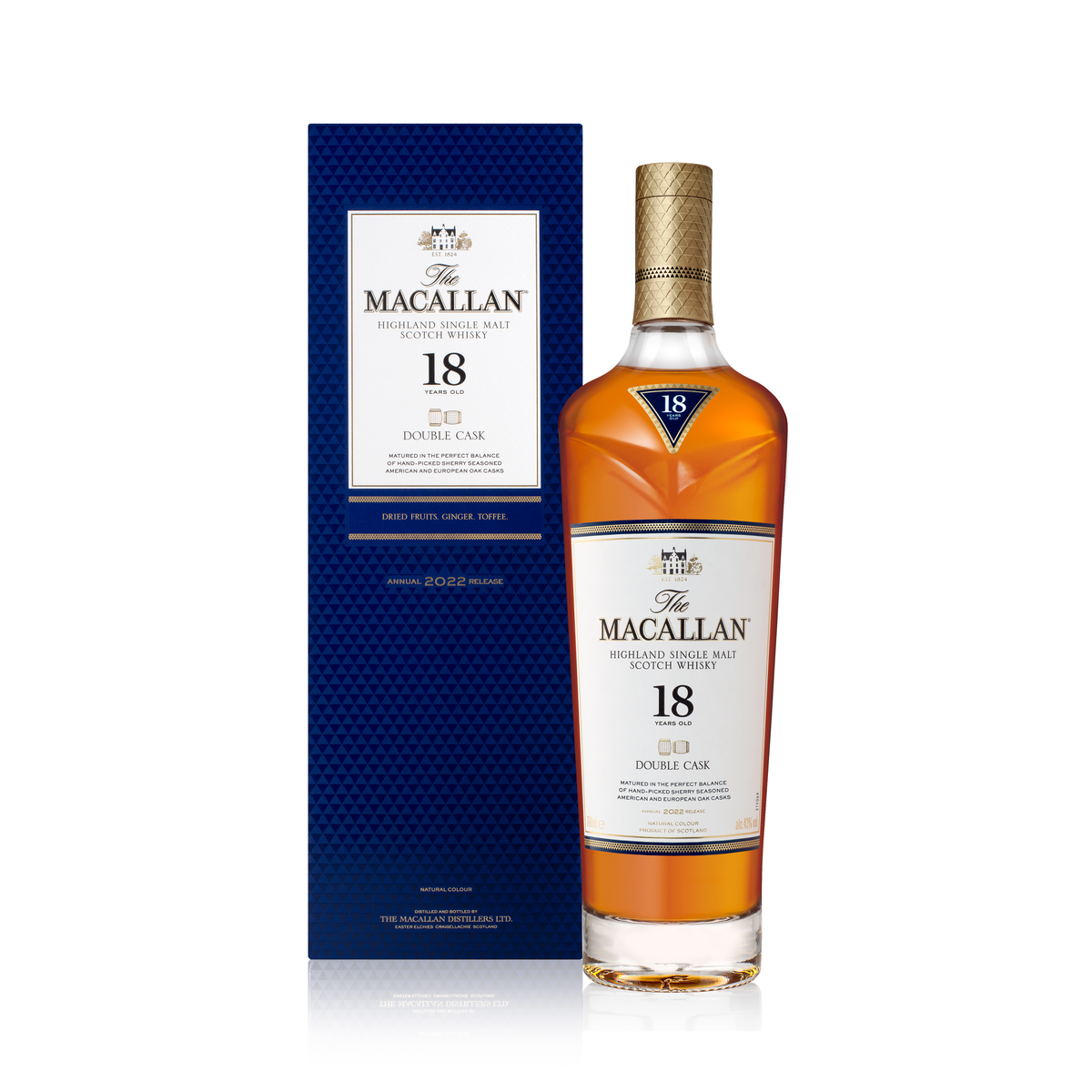 Whisky Macallan Double Cask 18 Anos 700ml