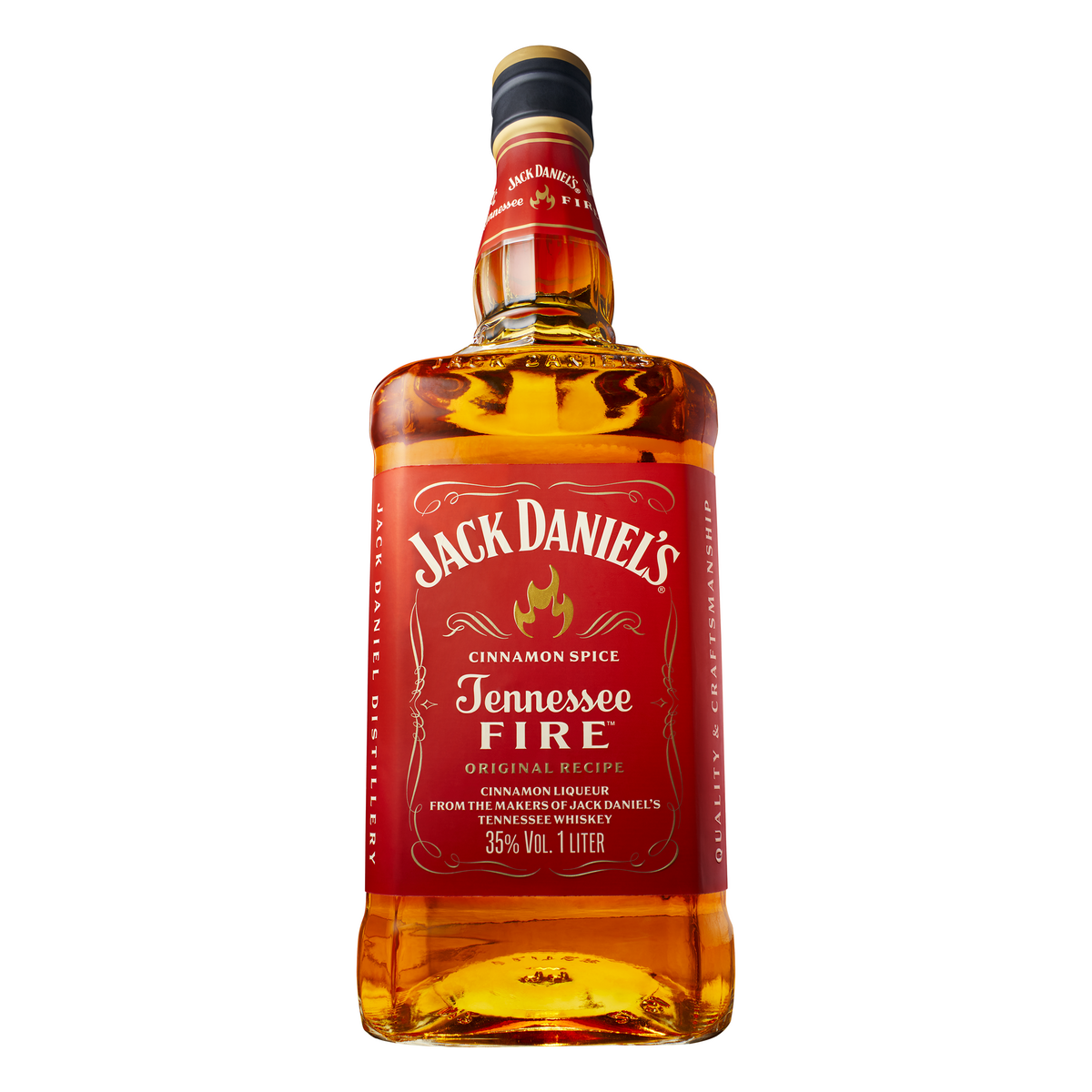 Whisky Canela Jack Daniels Fire Garrafa 1l