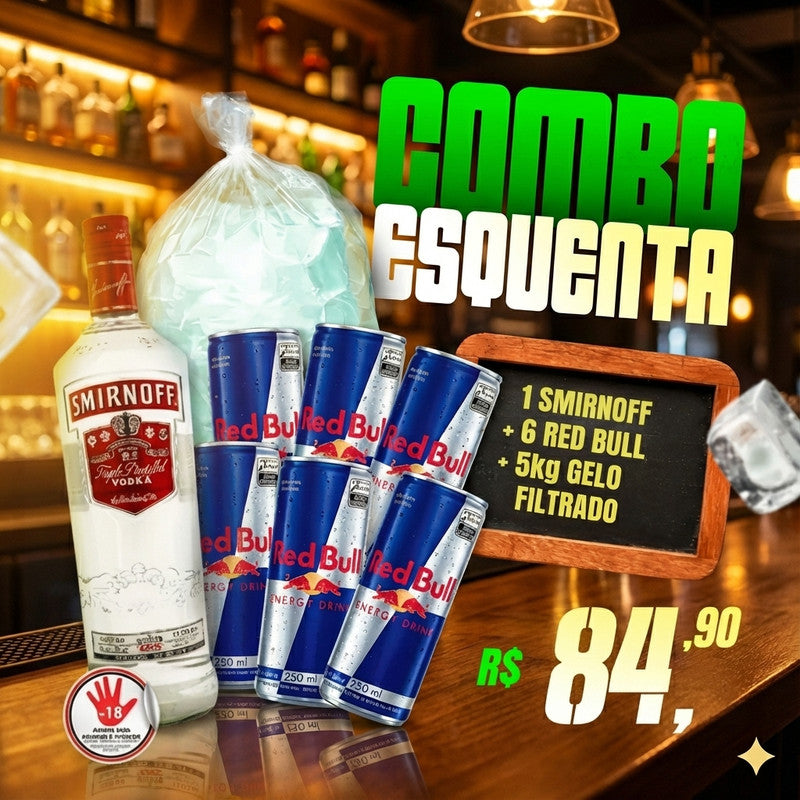 Combo Esquenta Smirnoff